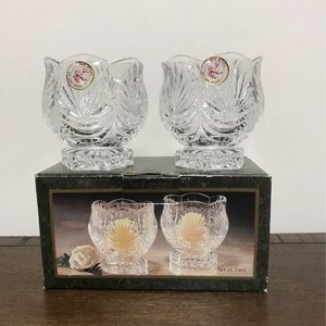 New Crystal candle holder